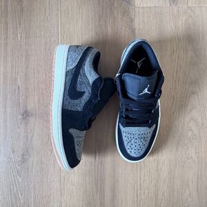 Nike Air Jordan 1 Low SE "Black Denim" Size 7 NWOT